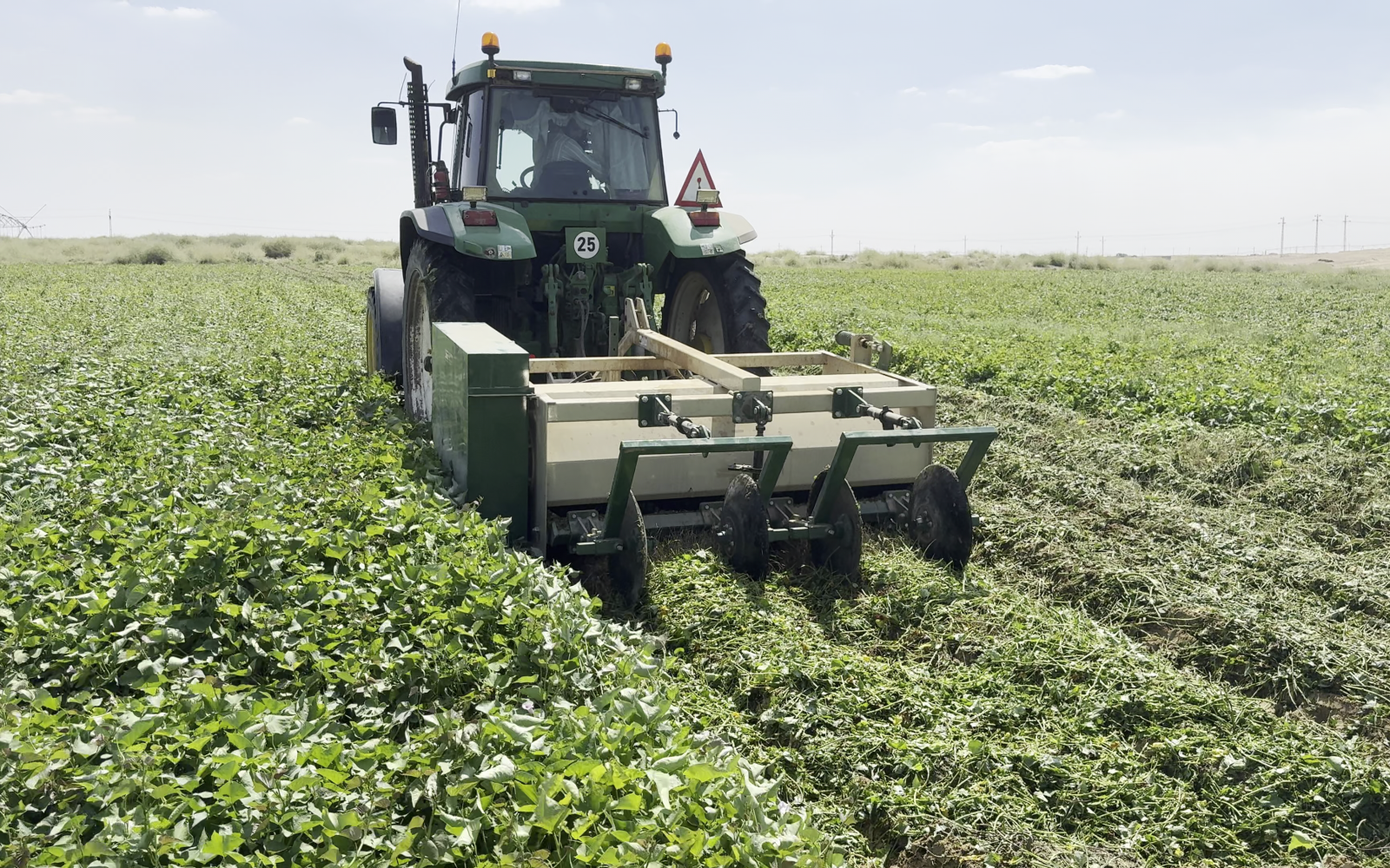 Purpose-built machinery, supported locally
